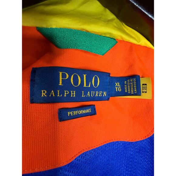 Polo Ralph Lauren Eastland Colorblock Water Resistant Hooded Jacket Sz XL - Picture 13 of 13